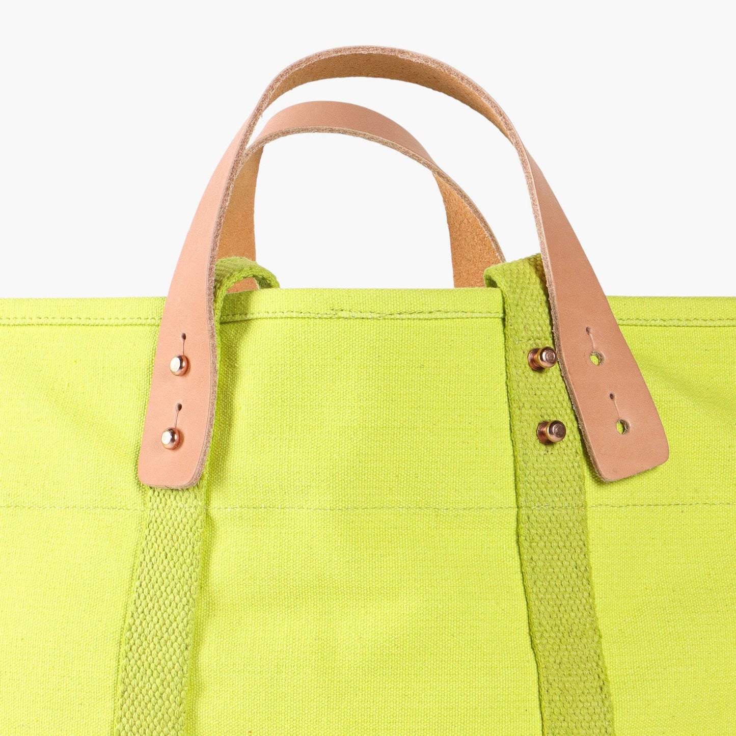 Small East West Tote | Lime