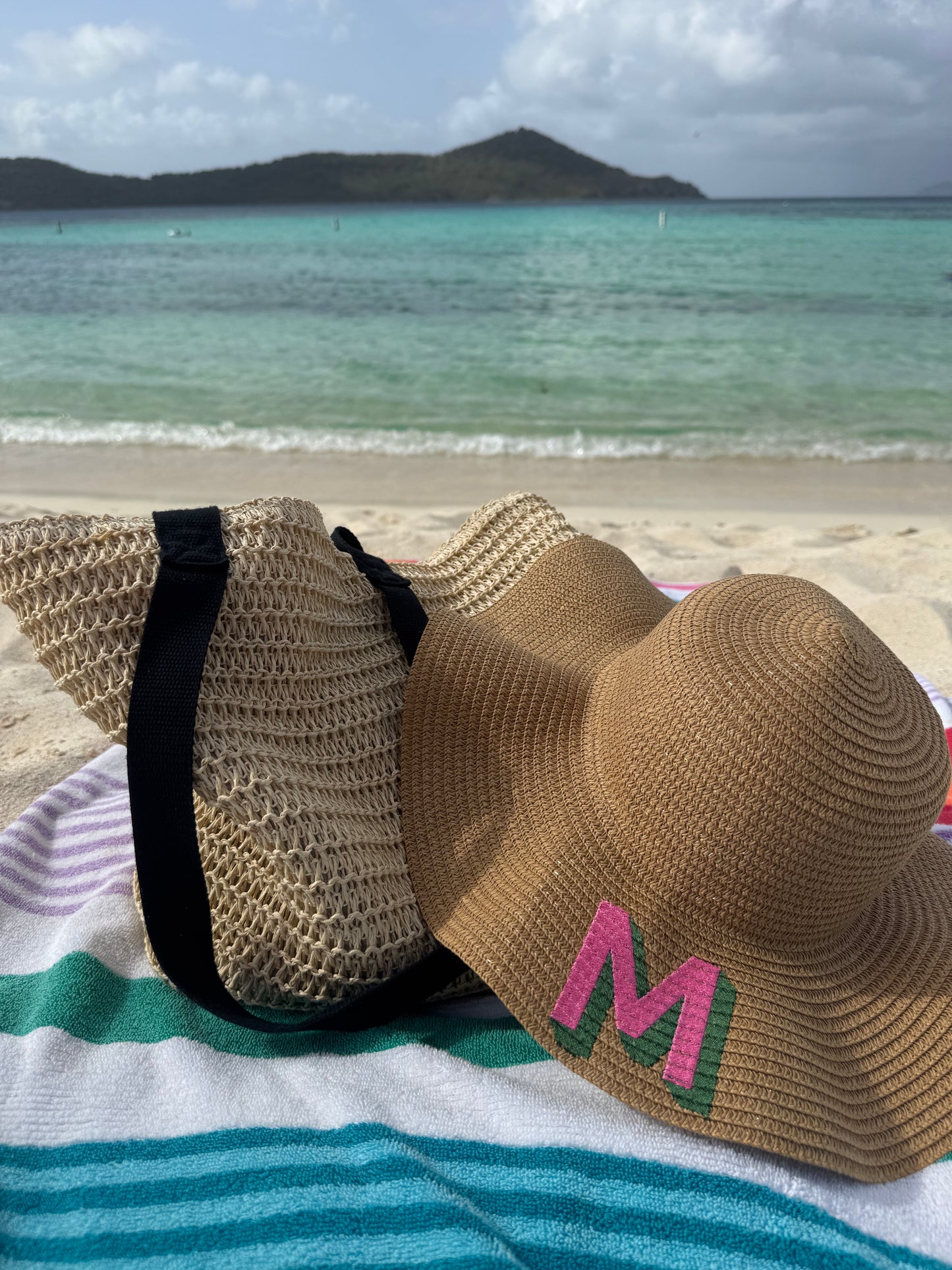 Embroidered Sun Hat