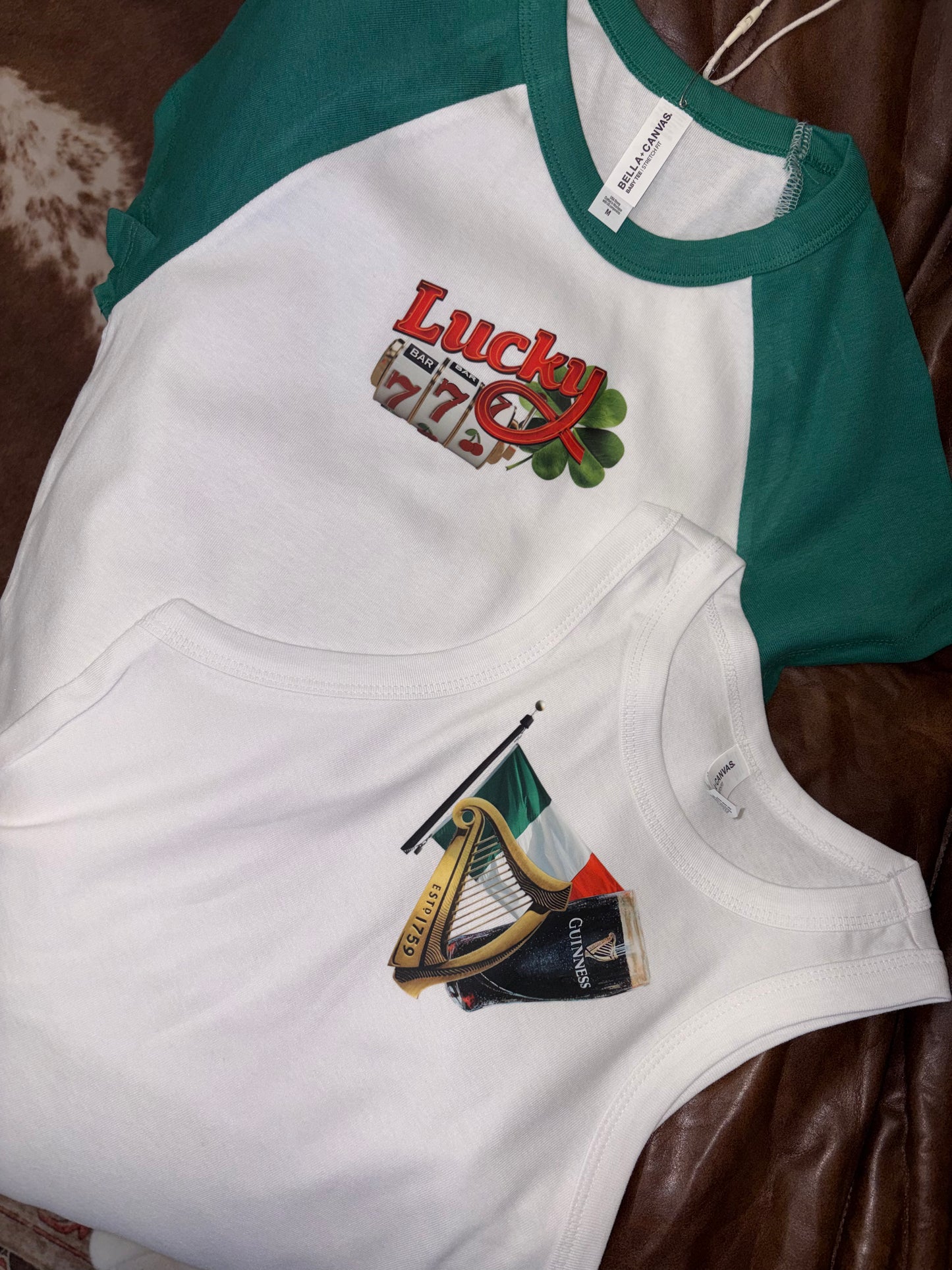 Lucky Tee from the Vinyl Bar