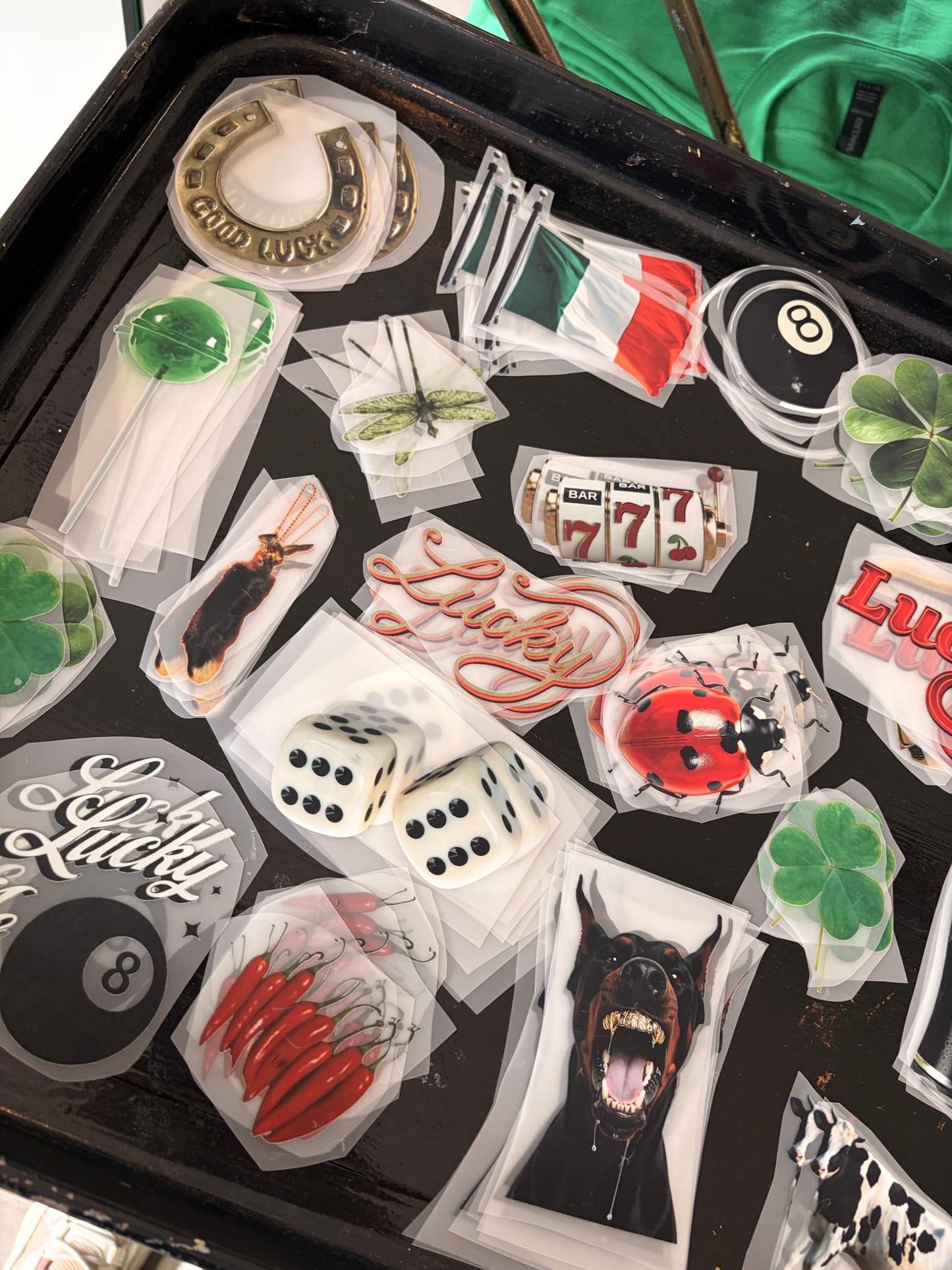 Lucky Tee from the Vinyl Bar