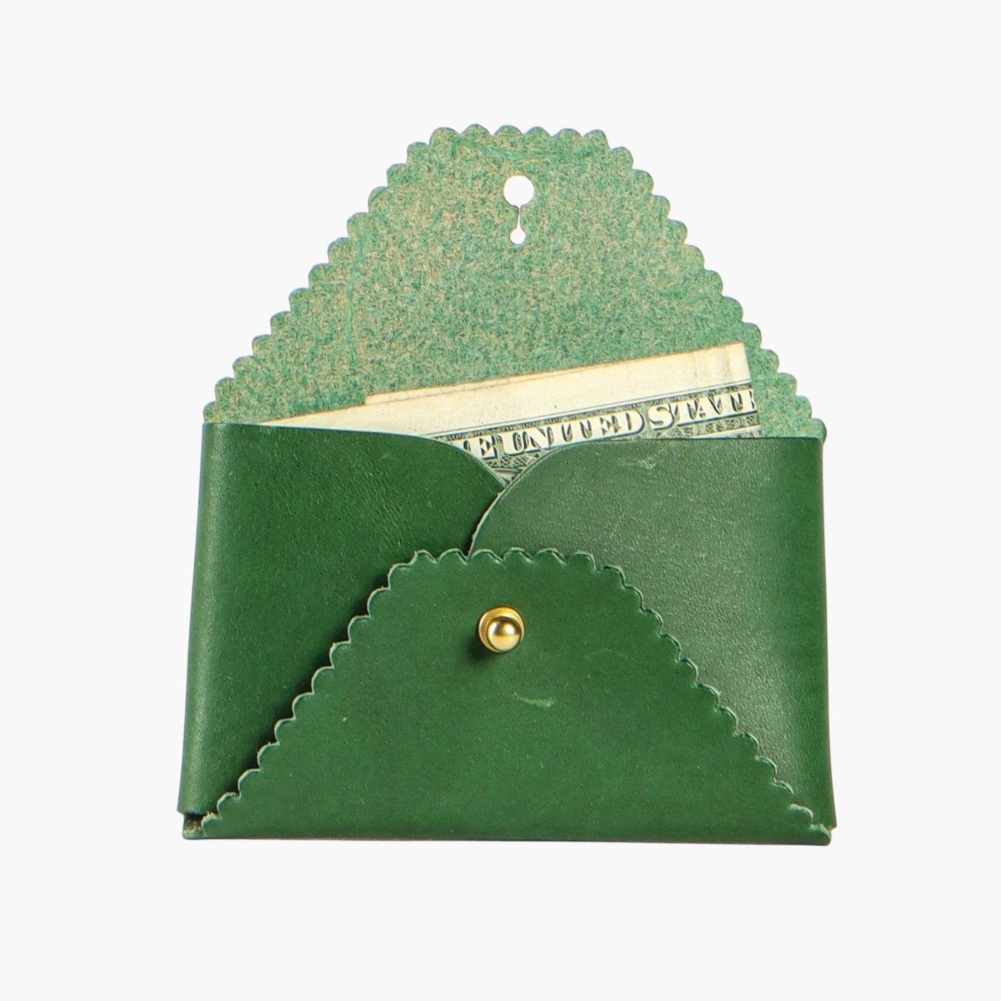 Scallop Wallet | Pine + Robin's Egg